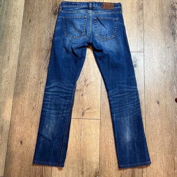 J. Crew Matchstick Selvedge Slim Straight Jeans Size 23 - Picture 3 of 8